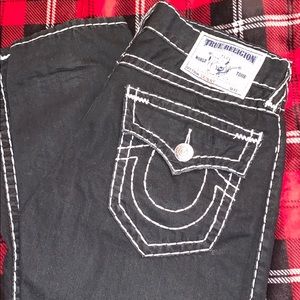 True Religion Black Skinny Jeans